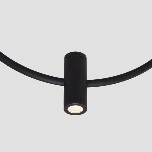 Подвесной светодиодный светильник 50257/3 LED черный Eurosvet