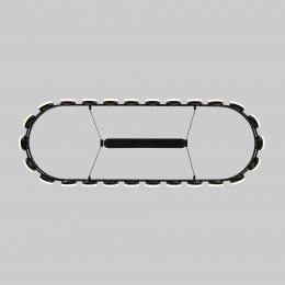 Подвесной светодиодный светильник 90332/26 черный Eurosvet