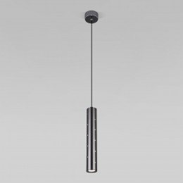 Подвесной светодиодный светильник Bong 12W 4200K черный жемчуг 50214/1 LED черный жемчуг Elektrostandard