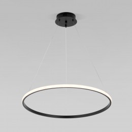 Подвесной светодиодный светильник с регулировкой цветовой температуры и яркости 90264/1 черный Eurosvet