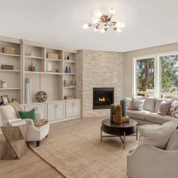 Потолочная люстра со стеклянными плафонами 2275/9 античная бронза Eurosvet