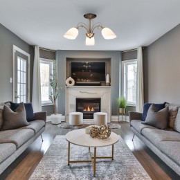 Потолочная люстра со стеклянными плафонами 30107/3 античная бронза Eurosvet