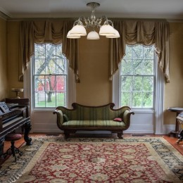 Потолочная люстра со стеклянными плафонами 60106/5 античная бронза Eurosvet