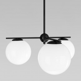 Потолочный светильник со стеклянными плафонами 60147/3 черный Eurosvet