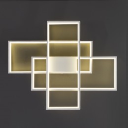 Потолочный светодиодный светильник в стиле минимализм 90177/3 белый Eurosvet