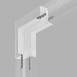 Slim Magnetic Коннектор угловой внутренний для встраиваемого шинопровода белый 85093/11 Elektrostandard