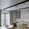 Slim Magnetic Умный трековый светильник 14W 2700-6500K Dim Dual латунь 85056/01 Elektrostandard