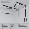 Slim Magnetic Умный трековый светильник 14W 2700-6500K Dim Dual латунь 85056/01 Elektrostandard