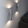 Светильник настенный светодиодный Steel 40119/LED серебро Elektrostandard