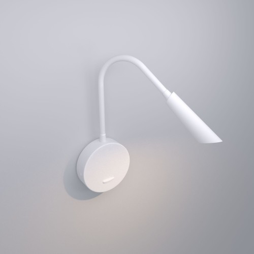 Светильник настенный светодиодный Stem с USB-портом и выключателем 40120/LED белый Elektrostandard