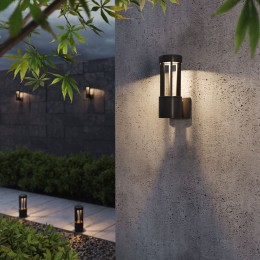 Светильник садово-парковый со светодиодами APART черный 35193/W Elektrostandard