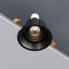 Светильник встраиваемый Punto GU10 черный 25016/01 Elektrostandard