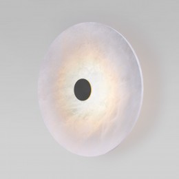 Светодиодный светильник с мраморным рассеивателем 40341 LED черный Eurosvet