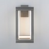 Уличный настенный светодиодный светильник Frame LED IP54 1527 TECHNO LED серый Elektrostandard