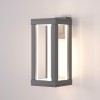 Уличный настенный светодиодный светильник Frame LED IP54 1527 TECHNO LED серый Elektrostandard