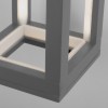 Уличный настенный светодиодный светильник Frame LED IP54 1527 TECHNO LED серый Elektrostandard