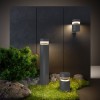 Уличный настенный светодиодный светильник IP65 1530 TECHNO LED серый Elektrostandard