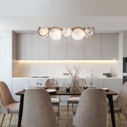 Умный подвесной светильник 354/4 античная бронза Bogate's