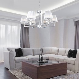 Умный подвесной светильник 60125/6 хром Eurosvet