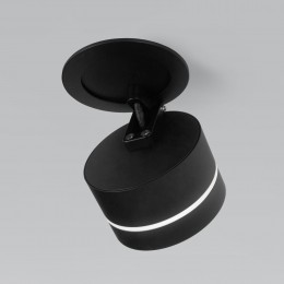 Встраиваемый светодиодный светильник 8W 4200K чёрный 25035/LED Elektrostandard