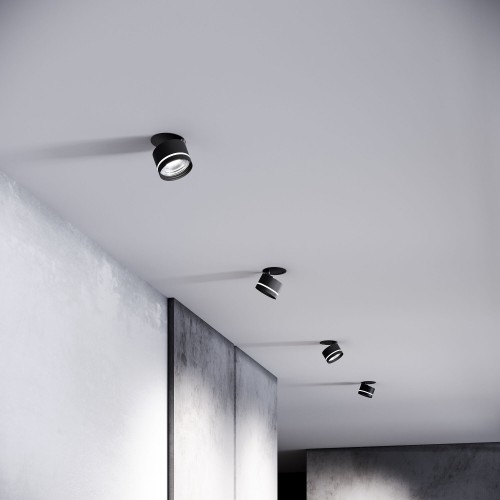 Встраиваемый светодиодный светильник 8W 4200K чёрный 25035/LED Elektrostandard
