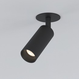 Встраиваемый светодиодный светильник Diffe 25039/LED 8W 4200K чёрный Elektrostandard