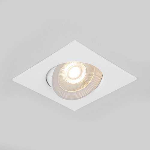 Встраиваемый точечный светодиодный светильник 9915 LED 6W WH белый Elektrostandard