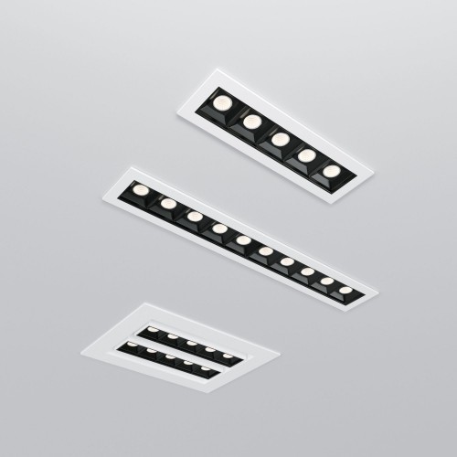Встраиваемый точечный светодиодный светильник 9923 LED 20W 4200K белый/черный Elektrostandard