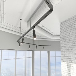 Basic System Гибкий коннектор для  шинопровода черный TRC-1-1-FLEX-BK Elektrostandard