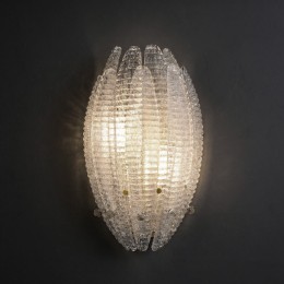 Бра с фактурным стеклом 101015 Eurosvet