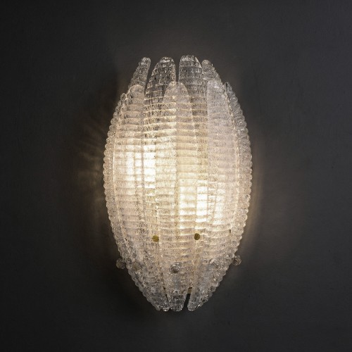 Бра с фактурным стеклом 101015 Eurosvet