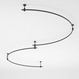 Esthetic Magnetic Шинопровод Round черный Ø1800 85218/00 Elektrostandard