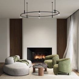 Esthetic Magnetic Шинопровод Round черный Ø1800 85218/00 Elektrostandard