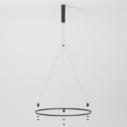 Esthetic Magnetic Шинопровод с тросовыми креплениями Round черный Ø800 85138/00 Elektrostandard