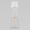 Напольный светильник с тканевым абажуром 698 Vaio White TK Lighting