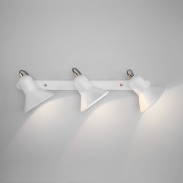 Настенный светильник с поворотными плафонами 20083/3 белый/золото Eurosvet