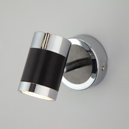 Настенный светильник с металлическим плафоном 20058/1 черный Eurosvet