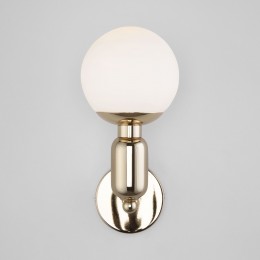 Настенный светильник со стеклянным плафоном 50251/1 золото Eurosvet