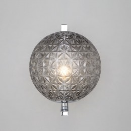 Настенный светильник со стеклянным плафоном 70131/1 хром Eurosvet