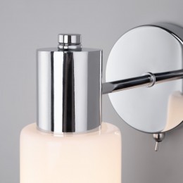 Настенный светильник со стеклянным плафоном 70160/1 хром Eurosvet