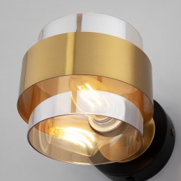 Настенный светильник в стиле лофт 70127/1 черный Eurosvet