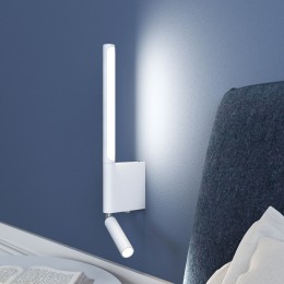 Настенный светодиодный светильник Sarca LED 3000K 40111/LED белый Elektrostandard