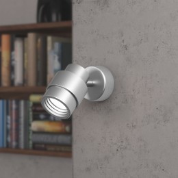 Настенный светодиодный светильник в стиле лофт 20125/1 серебро Eurosvet