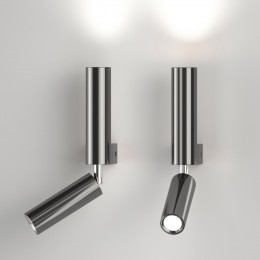 Настенный светодиодный светильник в стиле лофт 40020/1 LED черный жемчуг Eurosvet