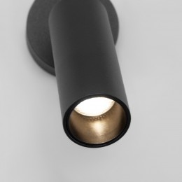 Настенный светодиодный светильник в стиле минимализм 20133/1 LED черный Eurosvet