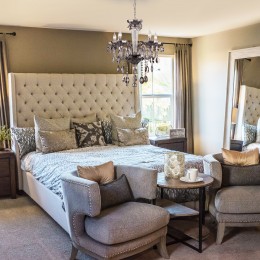 Подвесная люстра с хрусталем 309/5 хром Bogate's