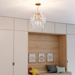 Подвесная люстра со стеклянными плафонами 60170/8 золото Eurosvet