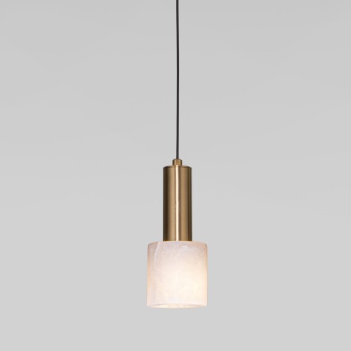 Подвесной светильник из алебастра 304055 алебастр / латунь Eurosvet