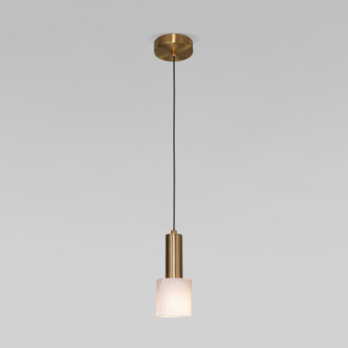 Подвесной светильник из алебастра 304055 алебастр / латунь Eurosvet