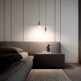 Подвесной светильник из алебастра 304055 алебастр / латунь Eurosvet